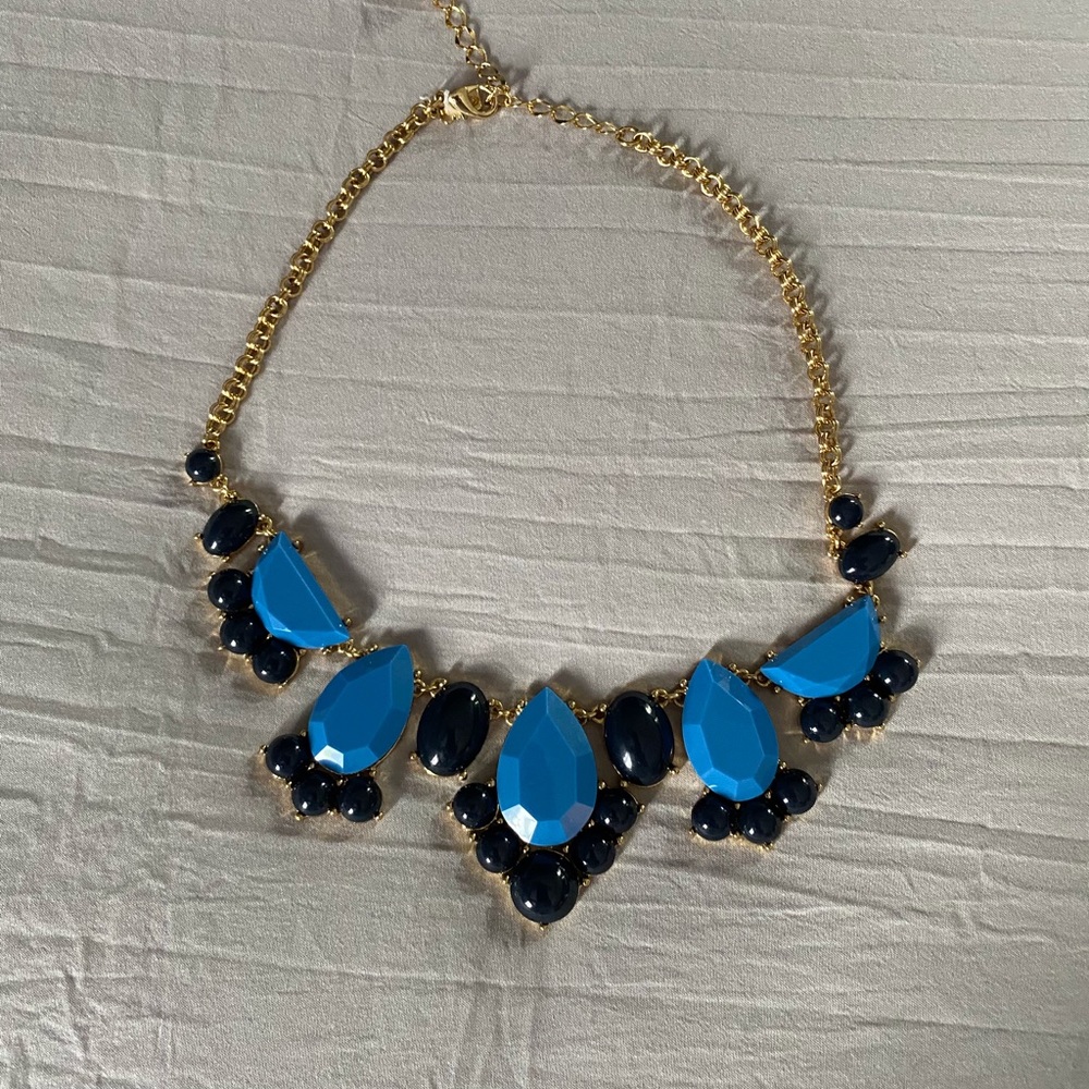 Kate Spade Statement Blue Necklace